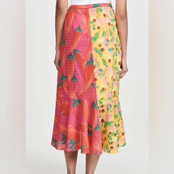 FARM Rio Garden Mix Wrap skirt - Picture 3 of 7